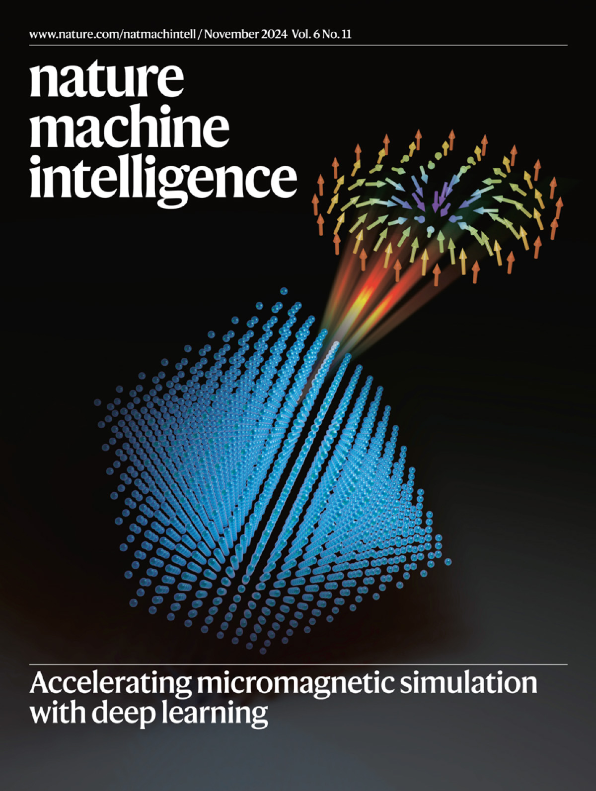 『¡La portada diseñada aparece nuevamente en la subrevista Nature! 』¡Sondii visualiza nuevas herramientas para el micromagnetismo!